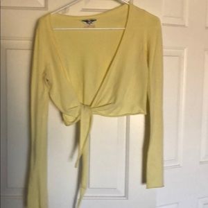 Hard Tail cropped ballet top.